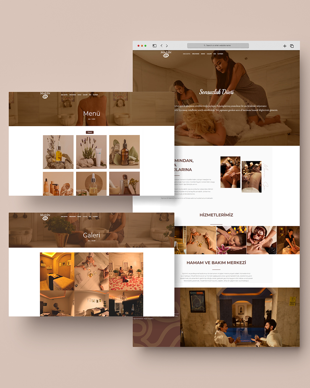 Marin Spa Web Sitesi